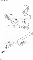 STAND (DR Z125L6 E28) for Suzuki DR-Z 125 2016