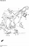 FRAME for Suzuki DR-Z 400 2016