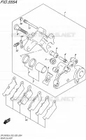 REAR CALIPER for Suzuki DR-Z 400 2016