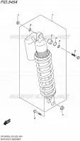REAR SHOCK ABSORBER for Suzuki DR-Z 400 2016
