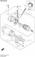 STARTER MOTOR for Suzuki DR-Z 400 2016