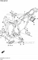FRAME for Suzuki DR-Z 400 2015