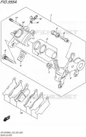 REAR CALIPER for Suzuki DR-Z 400 2015