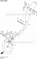 MUFFLER for Suzuki DR-Z 400 2016