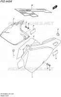 REAR FAIRING for Suzuki DR-Z 400 2016