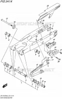 SWINGARM for Suzuki DR-Z 400 2016
