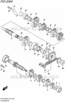 TRANSMISSION for Suzuki DR-Z 400 2016