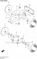 REFLECTOR (DR Z70L6 E28) for Suzuki DR-Z 70 2016