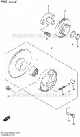 STARTER MOTOR CLUTCH for Suzuki DR-Z 70 2016