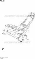 FRAME for Suzuki GSR 750 2014