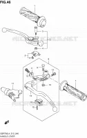 HANDGRIPS   LEVERS  for Suzuki GSR 750 2014
