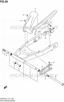 SWINGARM for Suzuki GSR 750 2014