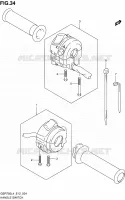 SWITCHES for Suzuki GSR 750 2014