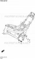 FRAME for Suzuki GSR 750 2015