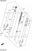 FRONT FORK for Suzuki GSR 750 2015