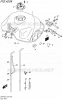 FUEL TANK for Suzuki GSR 750 2015