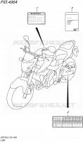 LABEL for Suzuki GSR 750 2015