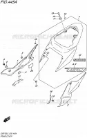 REAR FAIRING for Suzuki GSR 750 2015