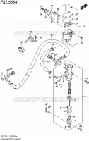 REAR MASTER CYLINDER for Suzuki GSR 750 2015