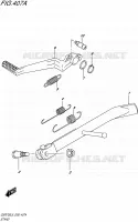 STAND for Suzuki GSR 750 2015