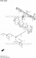 THROTTLE BODY for Suzuki GSR 750 2015