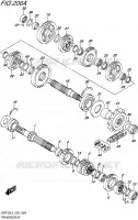 TRANSMISSION for Suzuki GSR 750 2015