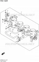 THROTTLE BODY for Suzuki GSR 750 2015