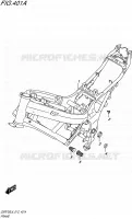 FRAME for Suzuki GSR 750 2016