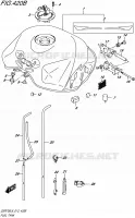 FUEL TANK (FOR YSF) for Suzuki GSR 750 2016