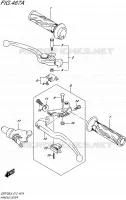 HANDGRIPS   LEVERS  for Suzuki GSR 750 2016