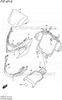 HEADLIGHT BOWL for Suzuki GSR 750 2016