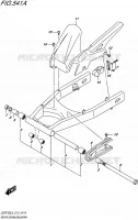 SWINGARM for Suzuki GSR 750 2016