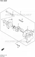WATER PUMP for Suzuki GSR 750 2016