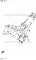 FRAME for Suzuki GSR 750 2016