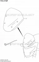 OPTIONS (METER VISOR SET) for Suzuki GSR 750 2016