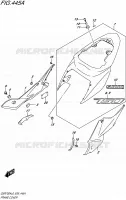 REAR FAIRING (FOR YKV,AJX) for Suzuki GSR 750 2016