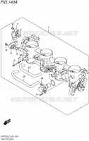 THROTTLE BODY for Suzuki GSR 750 2016