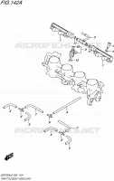 THROTTLE BODY for Suzuki GSR 750 2016