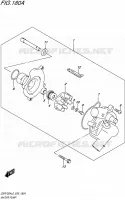 WATER PUMP for Suzuki GSR 750 2016