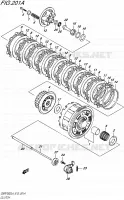 CLUTCH for Suzuki GSR 750 2014