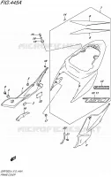 REAR FAIRING for Suzuki GSR 750 2014