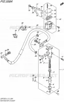 REAR MASTER CYLINDER for Suzuki GSR 750 2014
