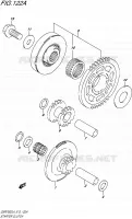 STARTER MOTOR CLUTCH for Suzuki GSR 750 2014