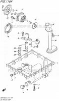SUMP   OIL PUMP for Suzuki GSR 750 2014