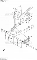 SWINGARM for Suzuki GSR 750 2014