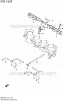 THROTTLE BODY for Suzuki GSR 750 2014