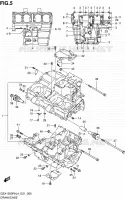 CASING for Suzuki GSX-F 1250 2014