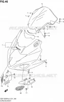 FAIRING   LABELS for Suzuki GSX-F 1250 2014