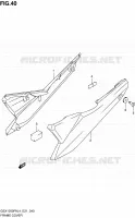 REAR FAIRING for Suzuki GSX-F 1250 2014