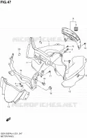 SPEEDOMETER PANEL for Suzuki GSX-F 1250 2014